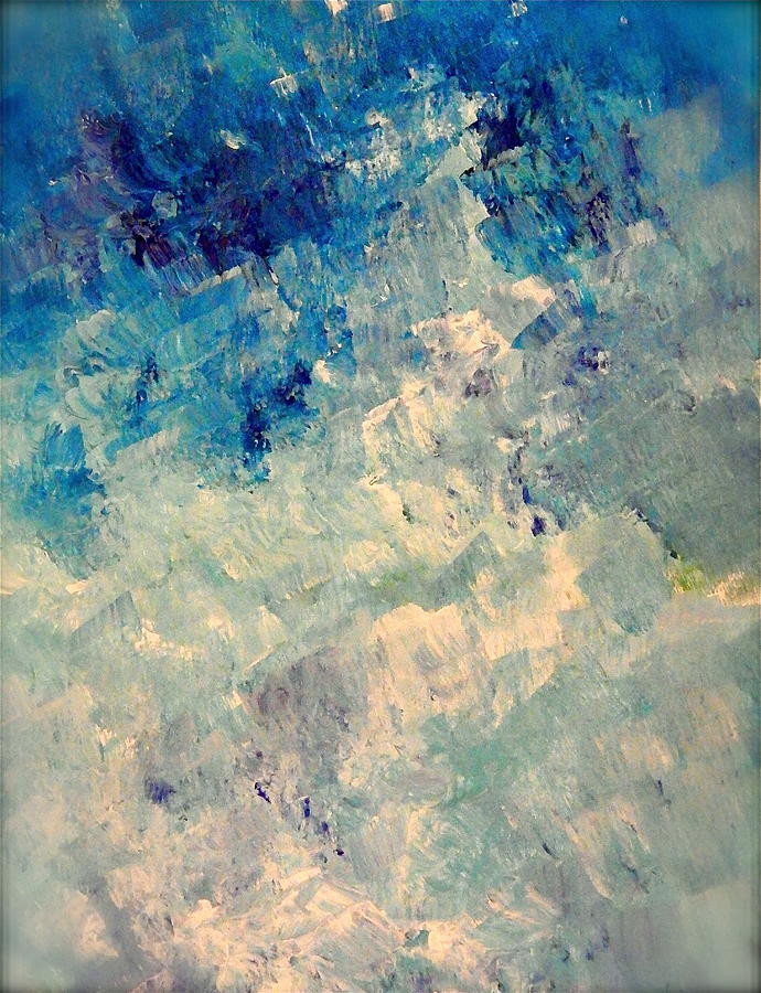 Abstract Sky Painting by Kristie Ferrick - Fine Art America