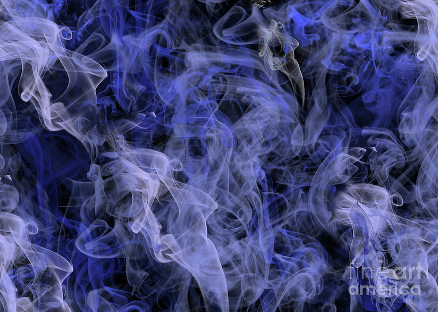 Abstract smoke background Digital Art by Michal Boubin