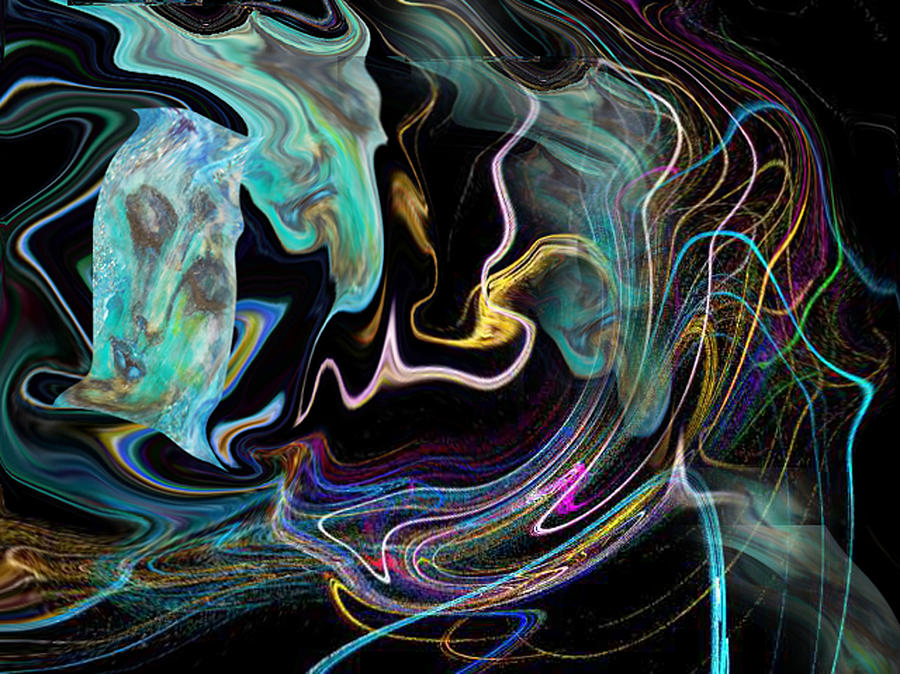 Abstract-Spirit Digital Art by Patricia Motley