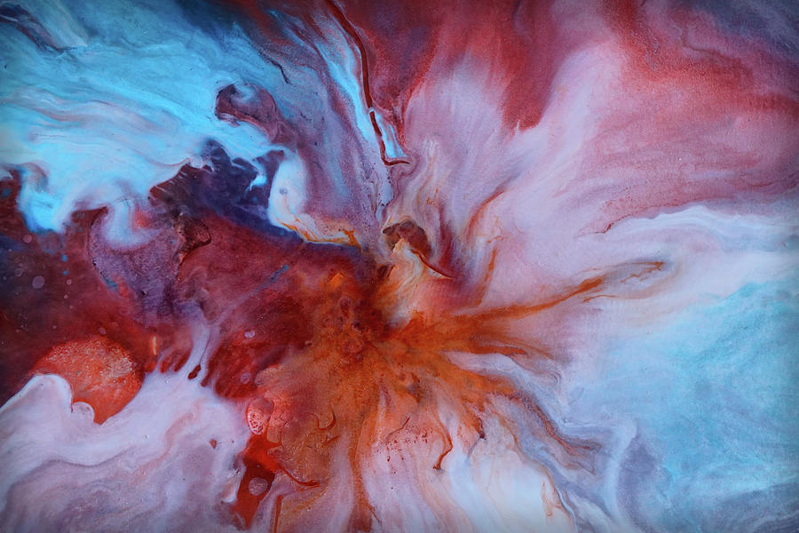 Abstract splash Painting by Lilia S