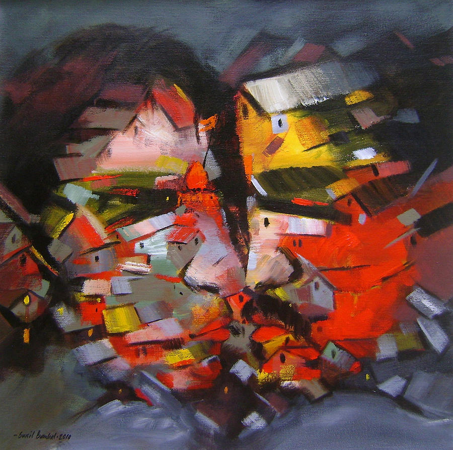Abstract Painting by Sunil Bambal