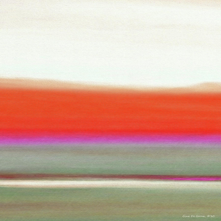 Abstract Sunset 63 Painting by Gina De Gorna