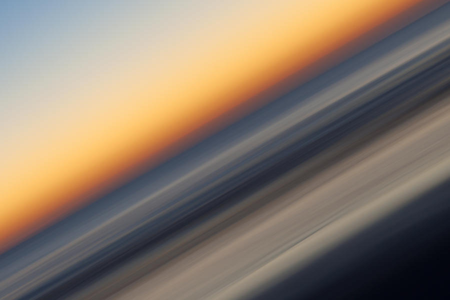 Abstract Sunset Photograph by Mike Santis