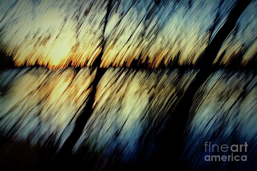 Sunset Photograph - Abstract Sunset by Patricia Strand