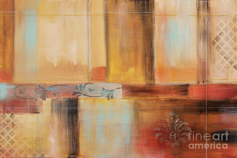 Abstract Surrender-A Painting by Jean Plout