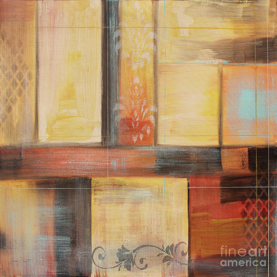 Abstract Surrender-E Painting by Jean Plout