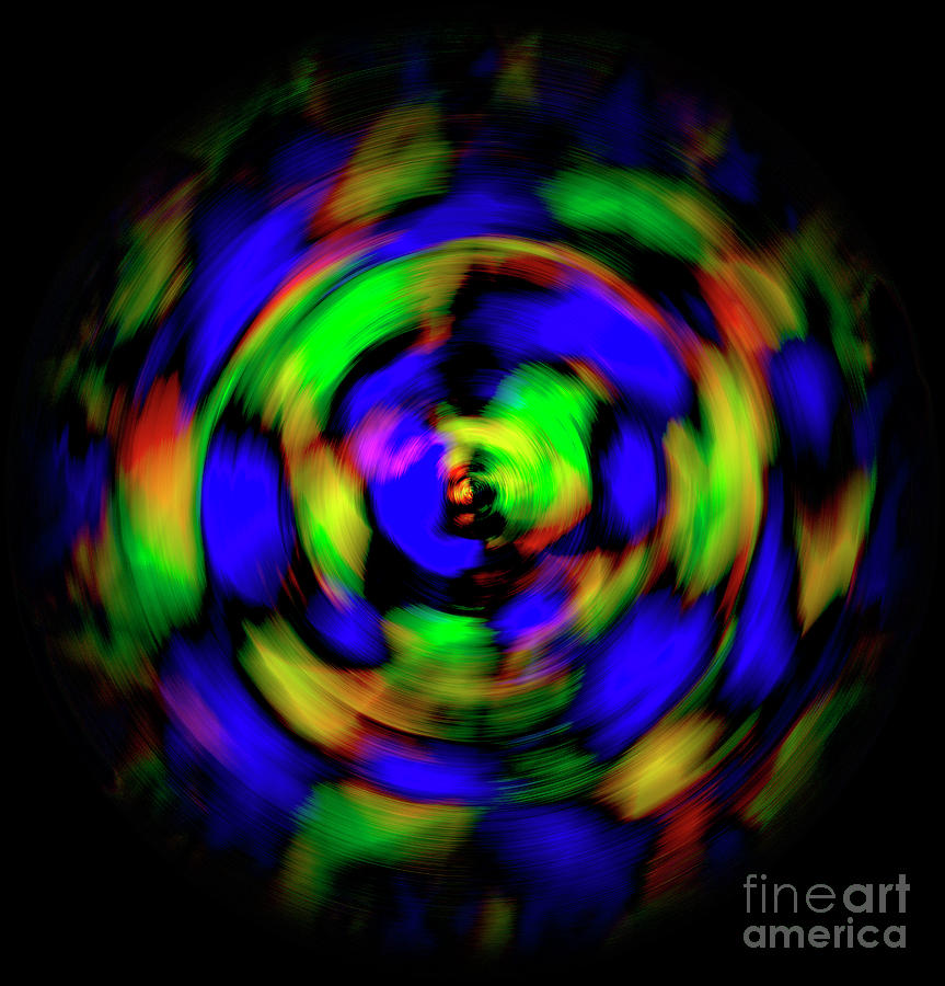 Abstract Photograph - Abstract Twirl Background by Ilan Rosen