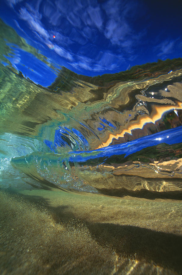 Abstract Underwater View Photograph by Vince Cavataio - Printscapes