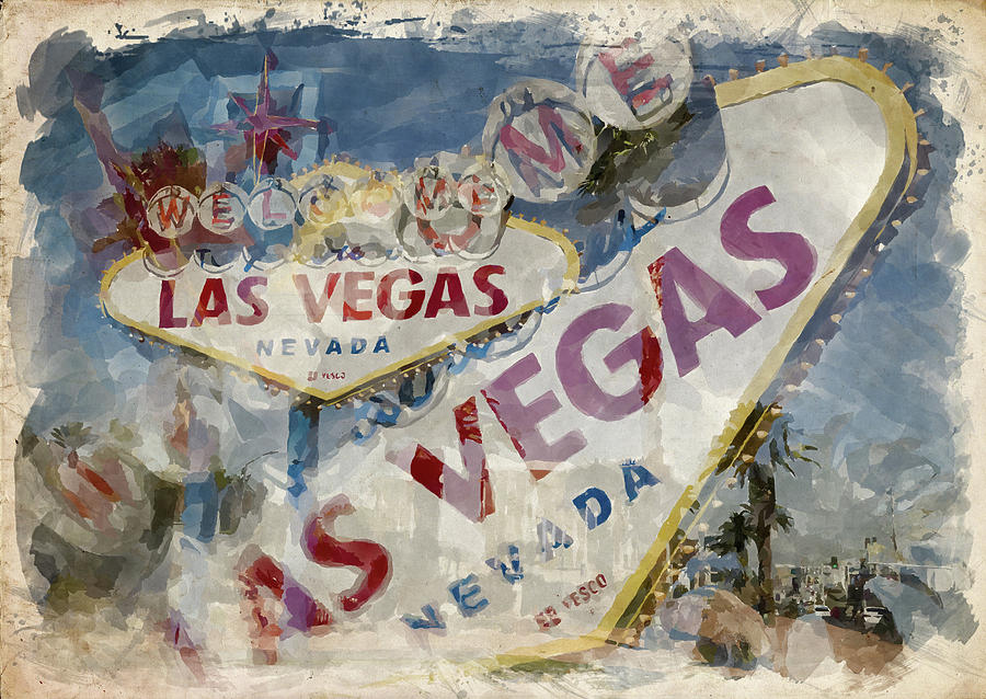 Abstract Photograph - Abstract Vegas IX by Ricky Barnard