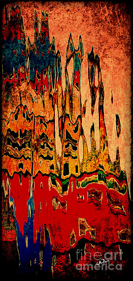 Abstract Photograph - Abstract Venetian Towers by Callan Art