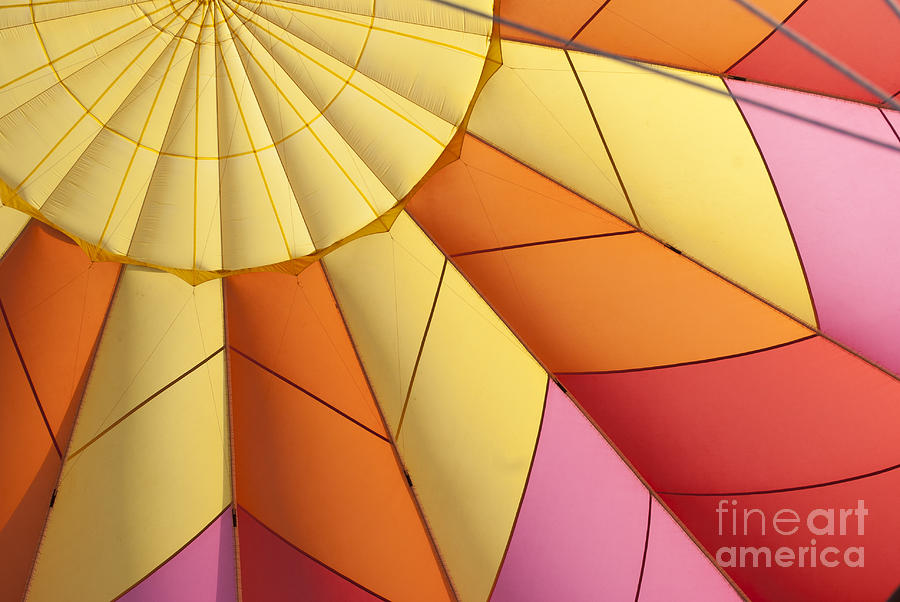 Abstract Photograph - Abstract View of Hot Air Balloon by Juli Scalzi