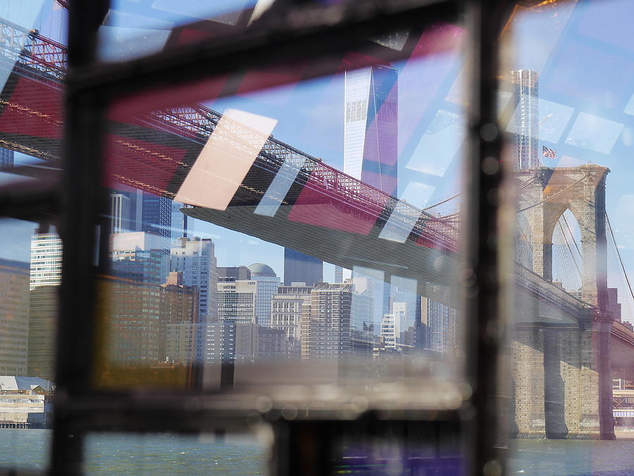 Abstract View of Manhattan Photograph by Jack Riordan