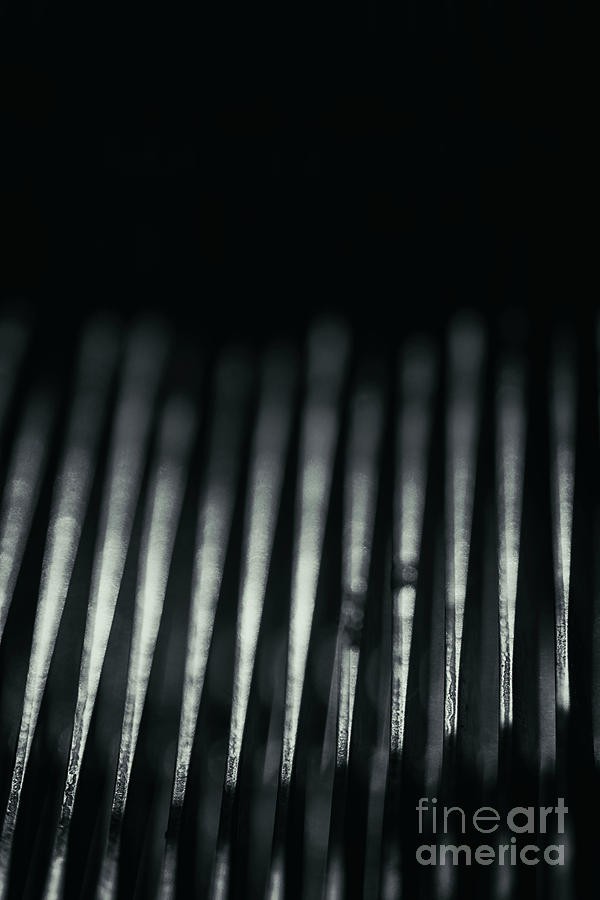 Abstract view of typewriter Photograph by Clayton Bastiani