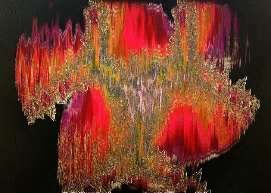 Abstract Visuals - The Sizzle Factor Digital Art by Charmaine Zoe