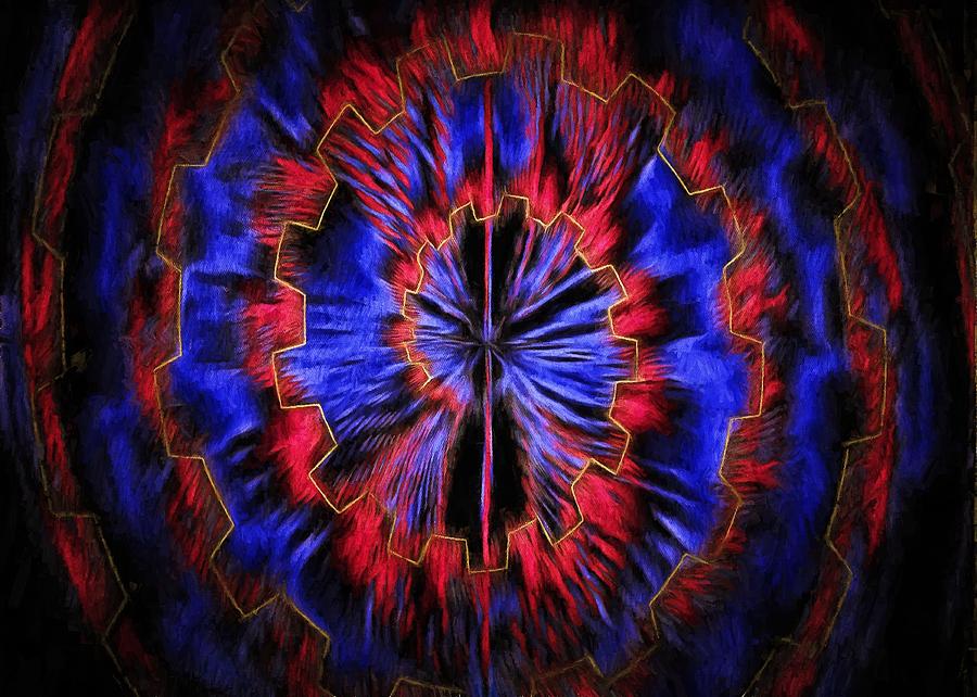 Abstract Visuals - Quantum Mechanical Headache Digital Art by Charmaine Zoe