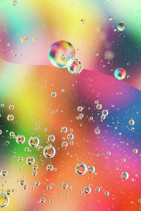 Abstract Wallpaper With Rainbow Colors Photograph by Dan Comaniciu ...