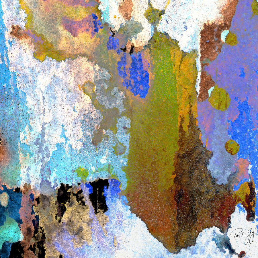 Abstract Wash 1 Mixed Media by Paul Gaj