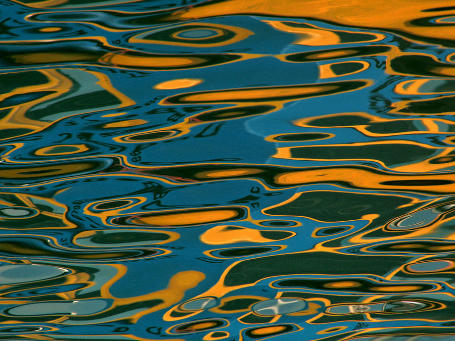 Abstract Water Reflection 226 Photograph by Andrew Hewett