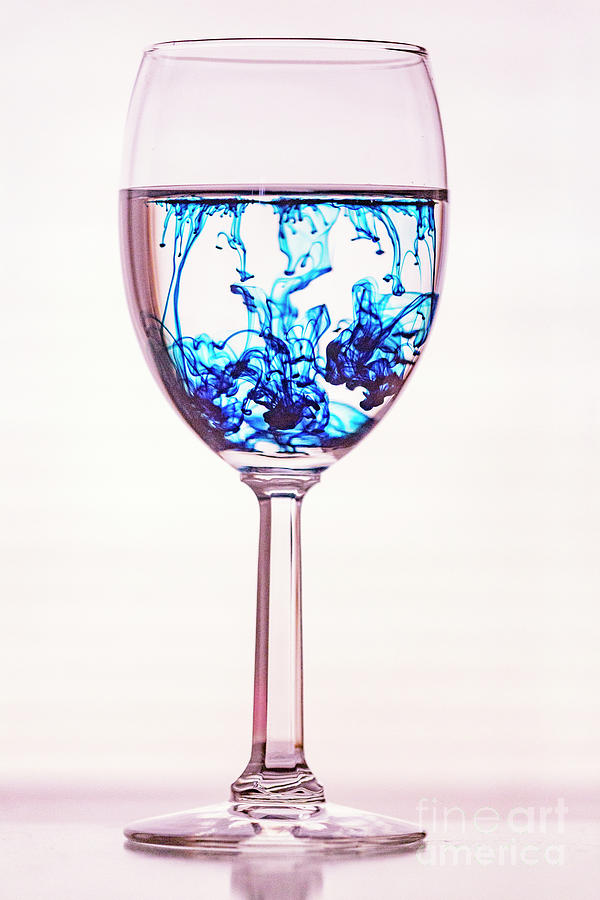 Abstract Wine Photograph