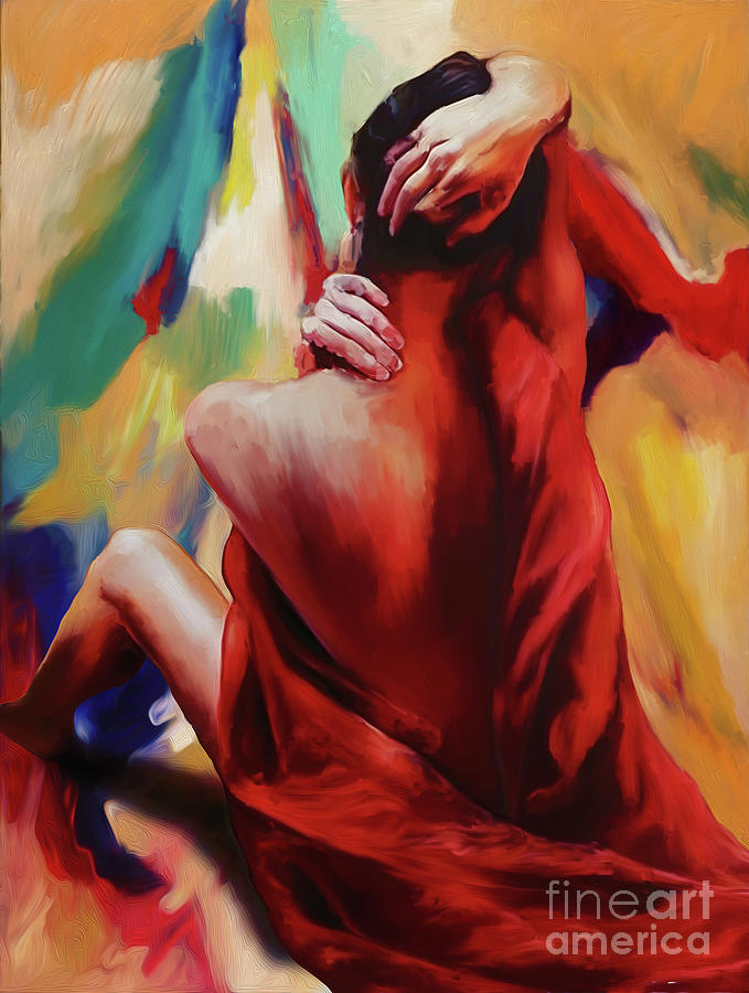 Abstract Women Art  Painting by Gull G