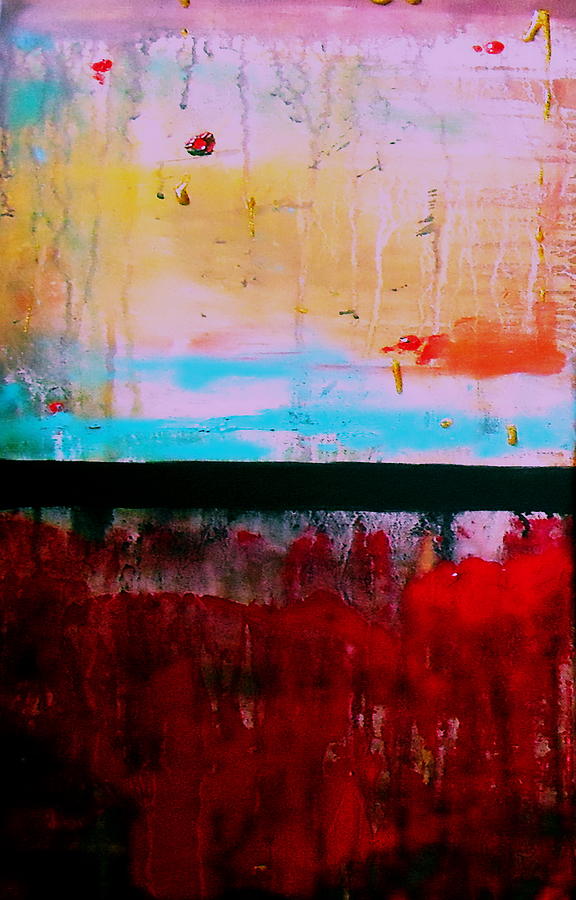 Abstract Zen 1 Painting by Pristine Cartera Turkus