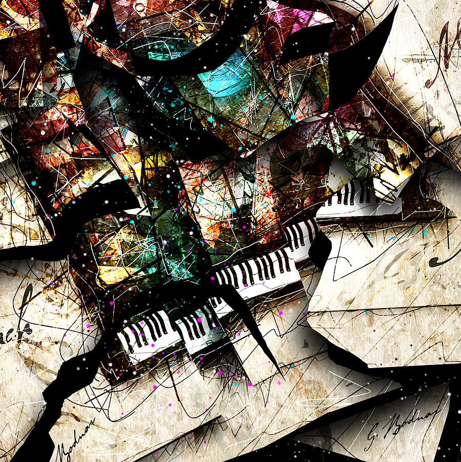 Abstracta_22 Concerto 3 Digital Art by Gary Bodnar