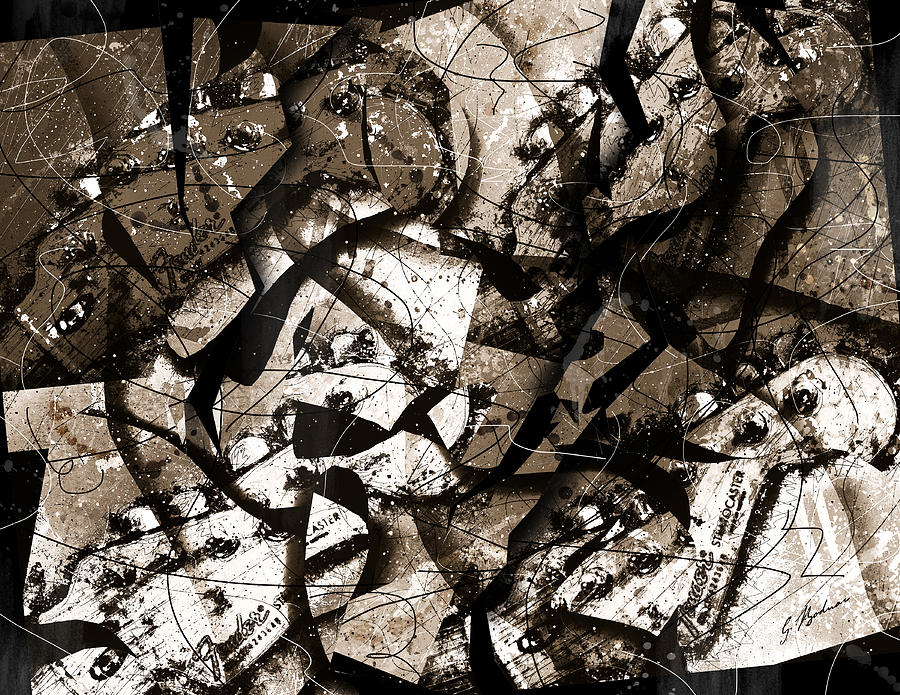Abstracta_22 Conundrum Digital Art by Gary Bodnar