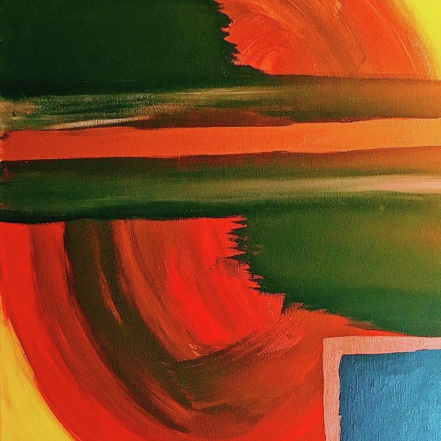 Abstract Painting - Abstracted  by T Prosper Harris