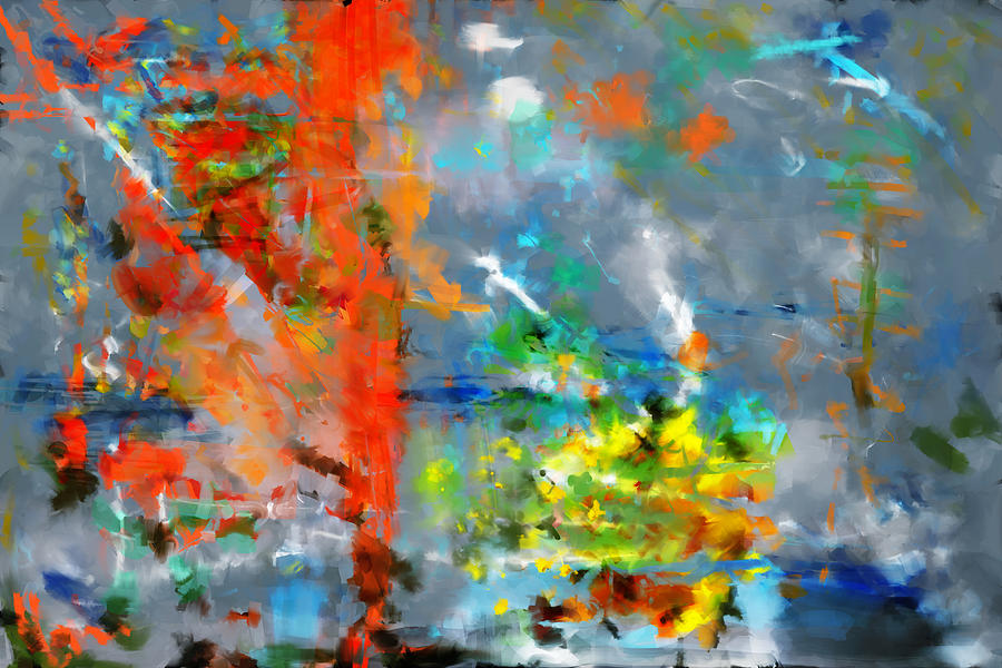 Abstract Painting - Abstraction 00002 by Alex Hall