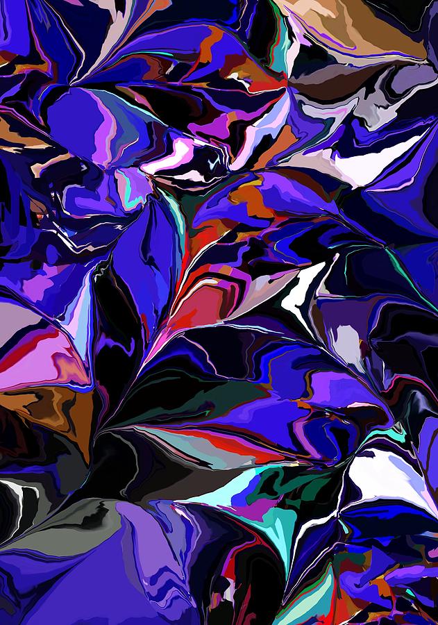 Abstraction 062215 Digital Art by David Lane
