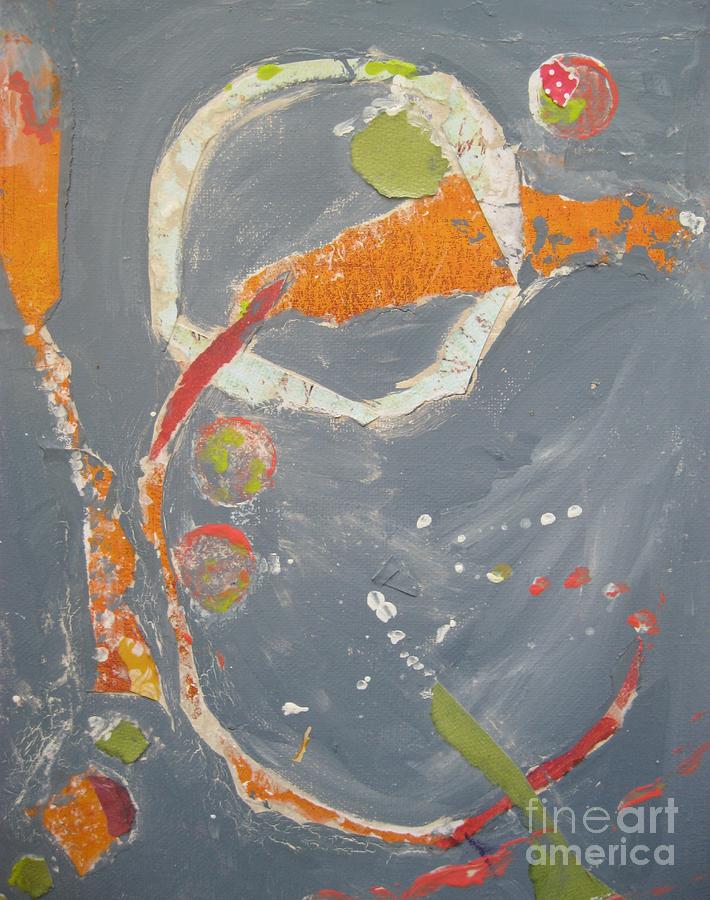 Abstraction #1 Painting by Jacqui Hawk
