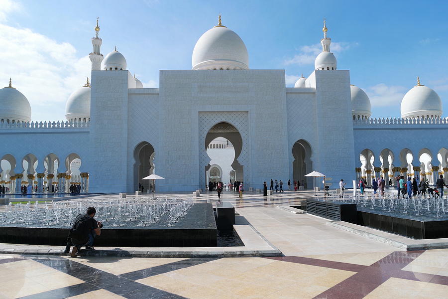 Sheikh Zayed Grand Mosque Photograph by Chris Hood - Pixels