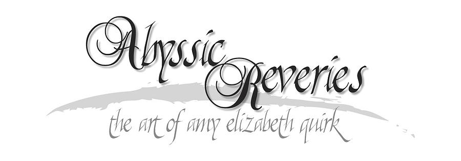 Graphite Digital Art - Abyssic Reveries LOGO by Amy Elizabeth Quirk Graphite Digital Art - Abyssic Reveries LOGO by Amy Elizabeth Quirk