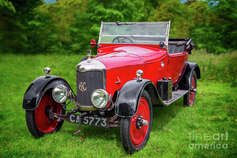 AC Classic Car Photograph by Adrian Evans