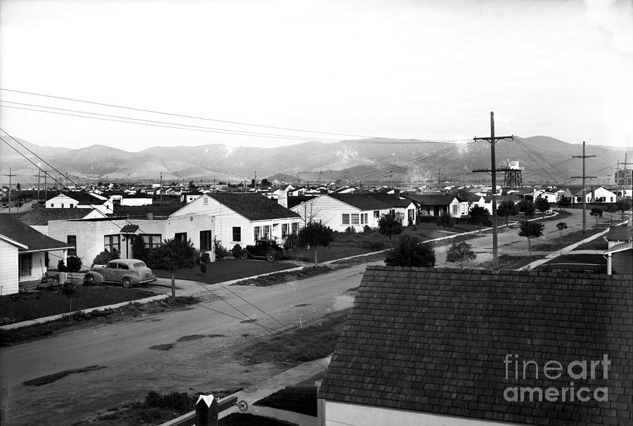 Salinas Photograph - Acacia Park Salinas circa 1950 by Monterey County Historical Society