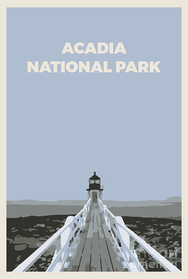 Acadia National Park Digital Art by Celestial Images