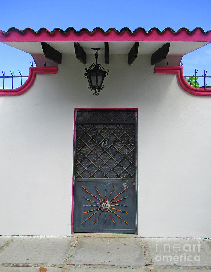Acapulco Door 1 Photograph by Randall Weidner