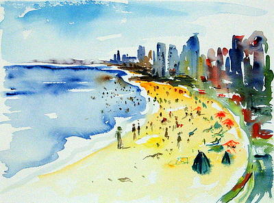 Acapulco Mexico I Painting by Ingrid Dohm