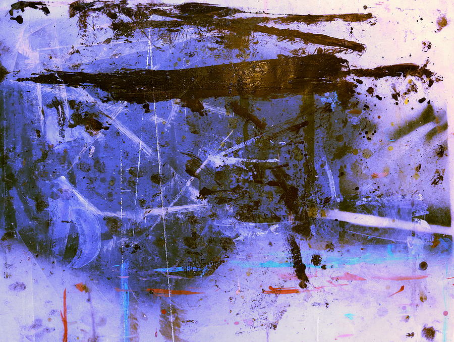 Accidental Abstract Painting by M Diane Bonaparte