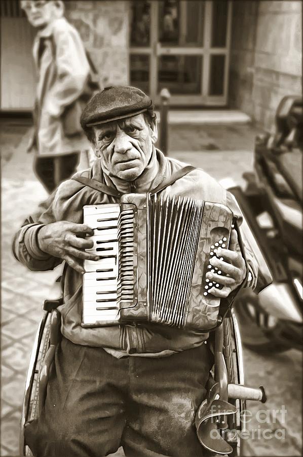 Accordionist Aligre Photograph by Jack Torcello