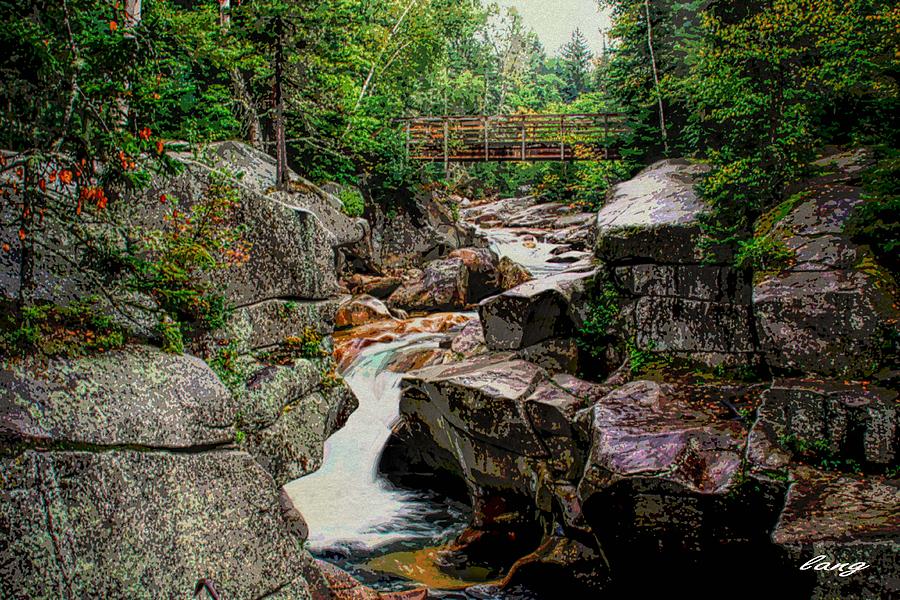 Accross the bridge Photograph by John Lang - Fine Art America