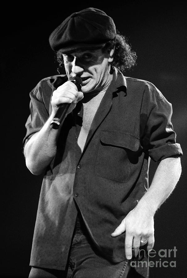 Music Photograph - ACDC-96-Brian-0073 by Timothy Bischoff