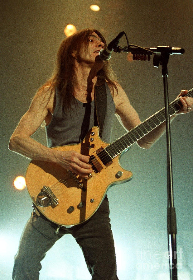 Music Photograph - ACDC-96-Malcolm-0125 by Timothy Bischoff