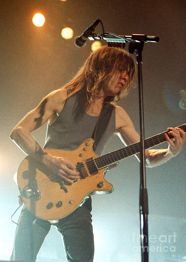 Music Photograph - ACDC-96-Malcolm-0127 by Timothy Bischoff