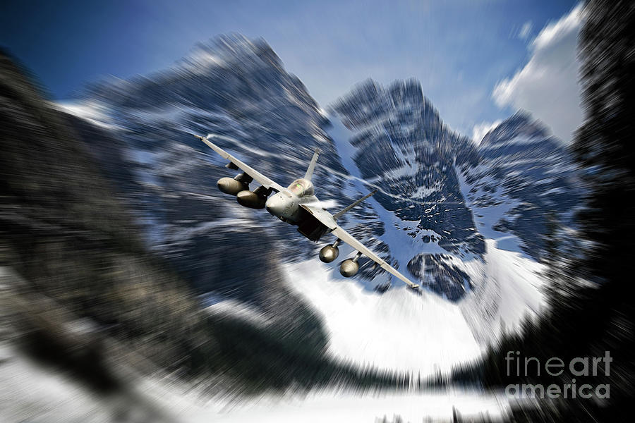 Mountain Digital Art - Ace In The Hole by Airpower Art