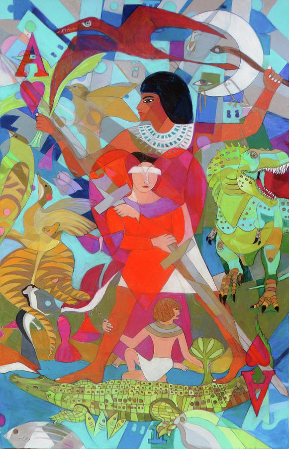 Ace Painting - Ace of My Heart by Denise Weaver Ross Ace Painting - Ace of My Heart by Denise Weaver Ross
