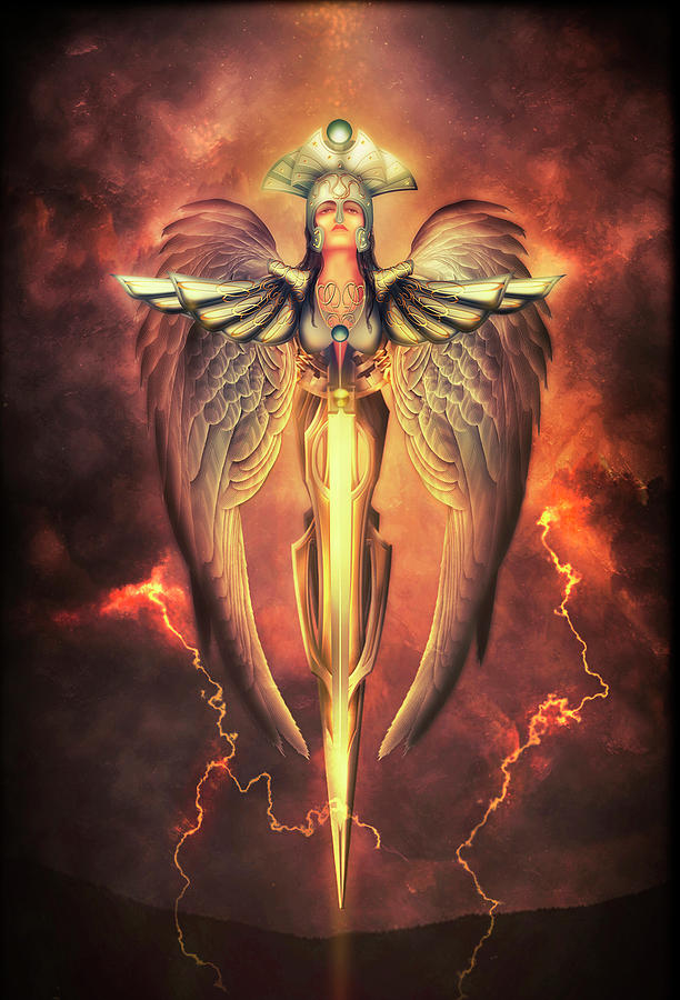 Ace Of Swords Digital Art by Ciro Marchetti Ace Of Swords Digital Art by Ciro Marchetti