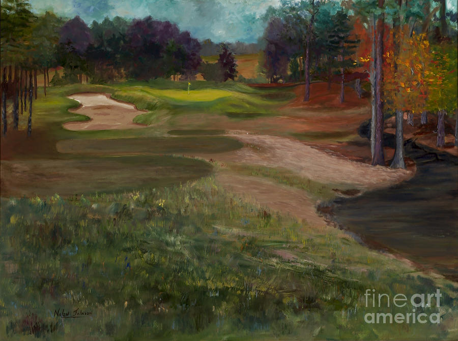 Aces In The Hole by Marilyn Nolan-Johnson Painting by Marilyn Nolan-Johnson