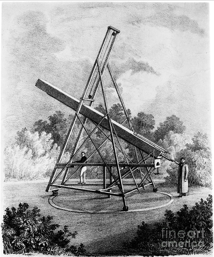 Achromatic Refracting Telescope, C. 1831 Photograph by Wellcome Images