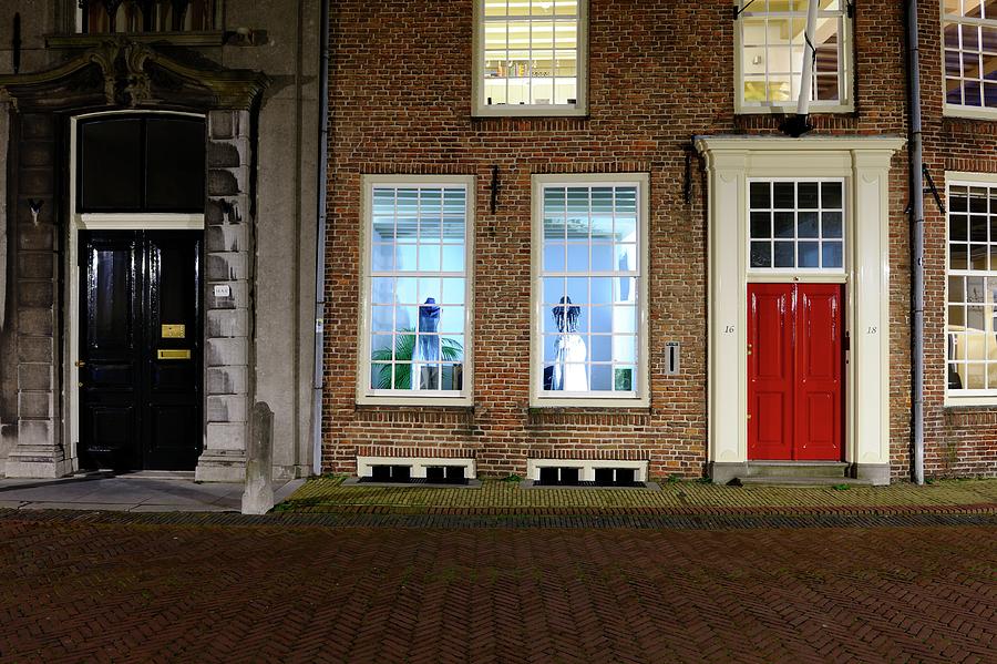 Achter de Dom in Utrecht at night 298 Photograph by Merijn Van der Vliet